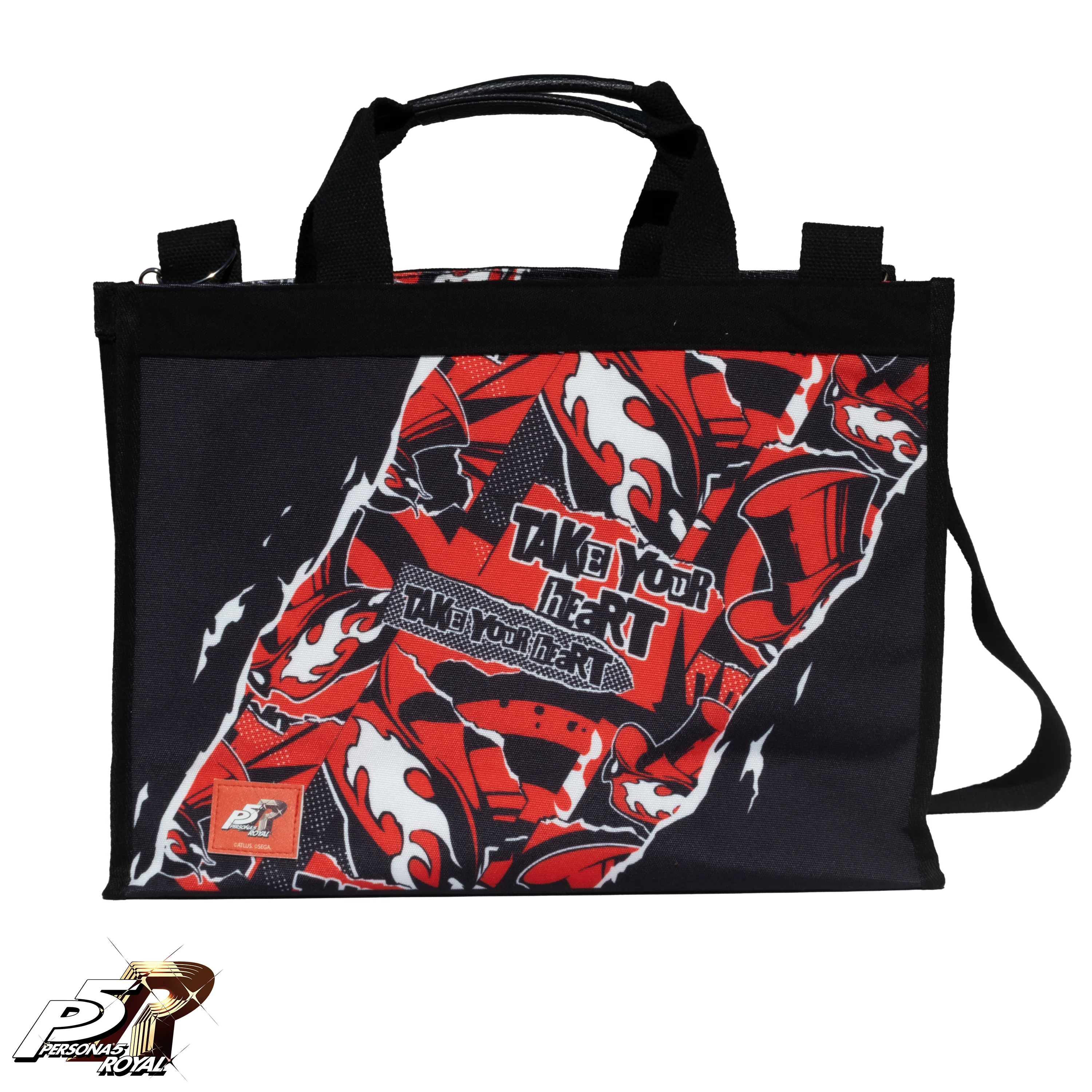 Persona 5 Royal: Multipurpose Structured Canvas Tote Bag - Take Your Heart